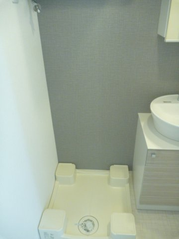 エスリード大阪城南グランデュクス　BRAVI不動産の洗面所|【エスリード大阪城南グランデュクス】洗濯機置き場