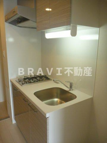 エスリード大阪城南グランデュクス　BRAVI不動産のキッチン|お料理しやすいキッチンです