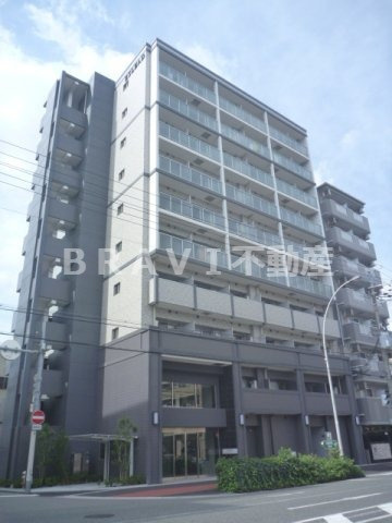 エスリード大阪城南グランデュクス　BRAVI不動産の外観|【エスリード大阪城南グランデュクス】落ち着いた雰囲気の外観です