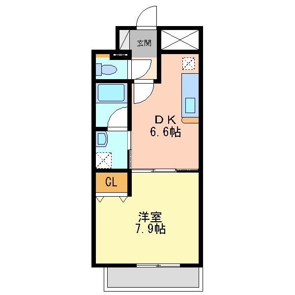 アーバネス淀川の間取り