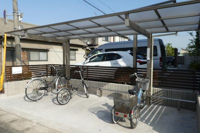 ラーガハウス茶屋町のその他共用部分|駐輪場