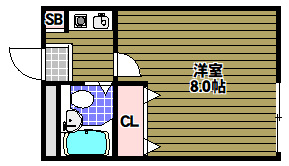 ベルヒルズSENGOKUの間取り