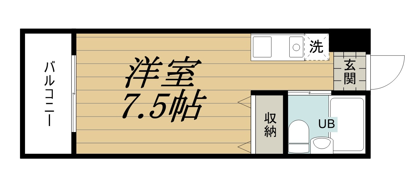 ウォンズ東千葉の間取り