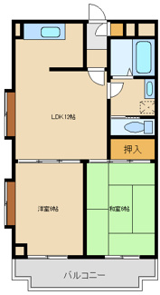 【間取り】 | サンフォレスト梶ヶ谷 | 間取り図