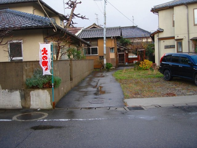 【土地図】 | 袋津売地 | 間口が約2.5ｍです