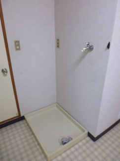 【設備】 | 橘ハイツ | 洗濯機置き場