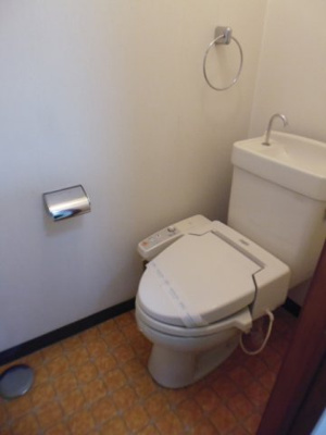 【トイレ】 | 橘ハイツ | 温水洗浄便座