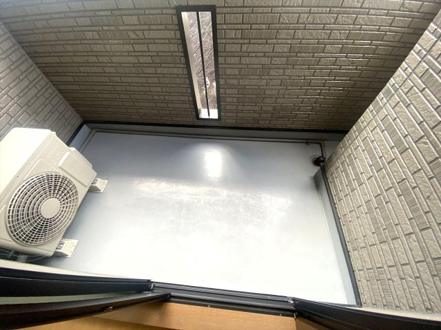 レジデンスヒルＣのバルコニー