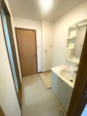 レジデンスヒルＣの洗面所