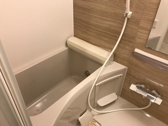 ラフィネ柏の浴室