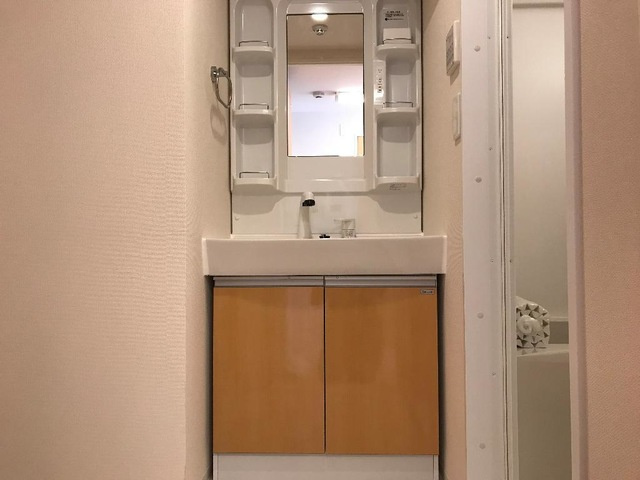 ラフィネ柏の独立洗面台