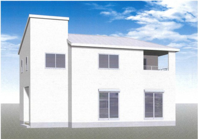 【外観パース】 | 岩槻区　仲町　角地　全1棟　1号棟　40坪 オープンハウス | 3290から2990万円から2680万円に価格変更です。内覧可能です。ローン相談もお任せ下さい。ローン合算も可能。