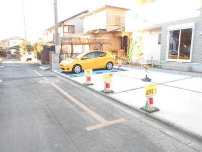 【駐車場】 | 行田市　持田　全1棟　1号棟　50坪 南道路 オープンハウス | 2480から2080万円に価格変更。オープンハウスです。ローン相談承ります。お早めに。