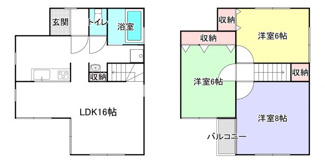 【間取り】 | ＨＯＮＯＩＥ | ※図面と現況が異なった場合は、現況を優先といたします。
