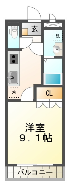 ルネッサ姫の間取り