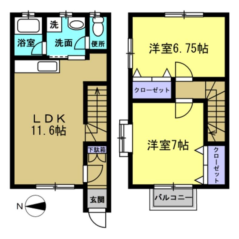 リベルテの間取り