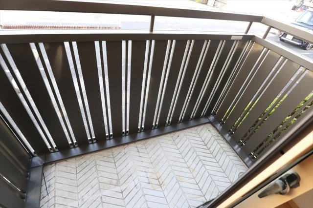 ウィルモア　B棟のバルコニー