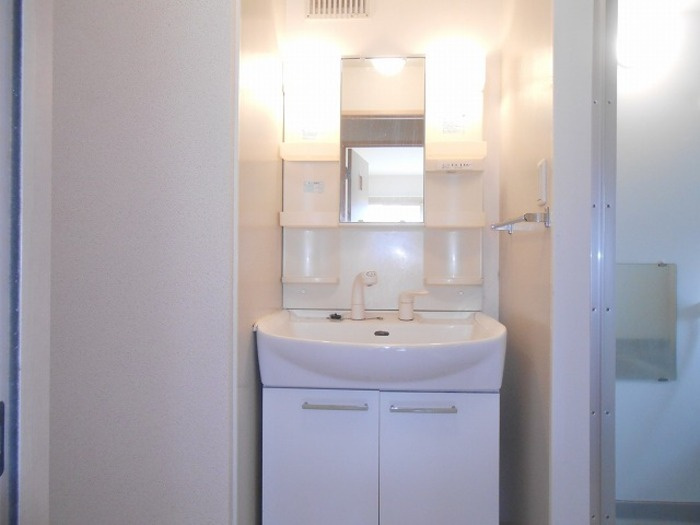 ウィルモア　B棟の洗面所