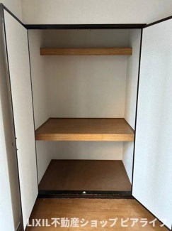 【収納】 | スチューデントビレッジB棟 | ※写真は別室です