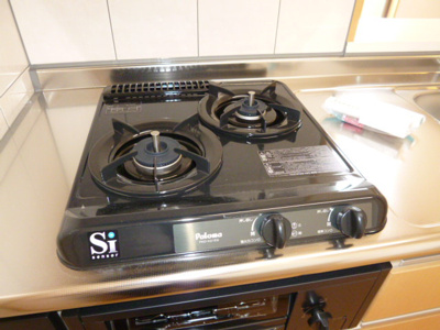 【キッチン】 | サニーホーム南畝 | ２口ガスコンロ