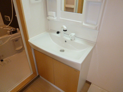 【独立洗面台】 | サニーホーム南畝 | 洗髪洗面化粧台