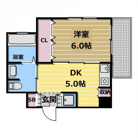 【間取り】 | ファーストアベニール | 使いやすい間取りです