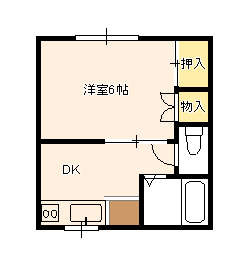 【間取り】 | ホワイトハウスⅢ