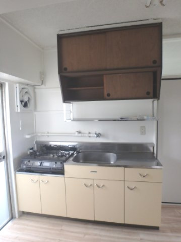 ビレッジハウス境港第二1号棟のキッチン