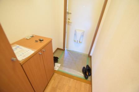 フローラムパレスの玄関|大きな靴箱！