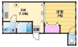 【間取り】 | マンション寿Ｂ棟
