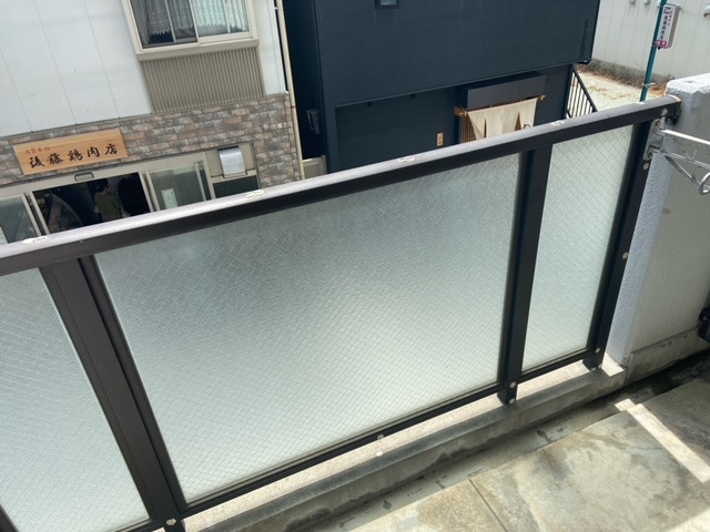 ヴェルビュ桜町のバルコニー