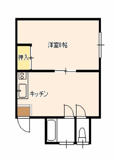 【間取り】 | 第二コーポ上田