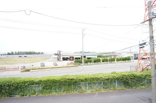 【展望】 | コーポロベリア | 北側バルコニーからの眺望