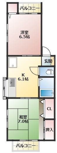 【間取り】 | コーポロベリア