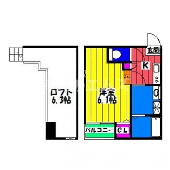 【間取り】 | ハーモニーテラス板付Ⅱ | ハーモニーテラス板付Ⅱの間取り