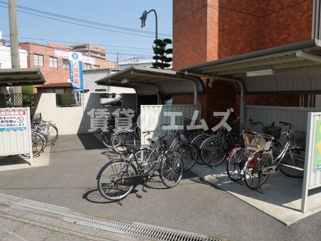 【設備】 | コーポウィステリア２５ | コーポウィステリア２５の駐輪場