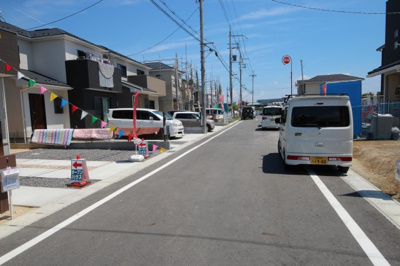 【前面道路含む現地写真】 | 大津市堅田1丁目16　新築分譲地