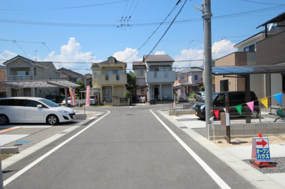 【前面道路含む現地写真】 | 大津市堅田1丁目16　新築分譲地