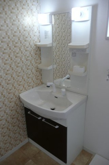 【独立洗面台】 | コンフォーティアⅡ | 独立洗面台で身支度をすべて済ませてしまいましょう