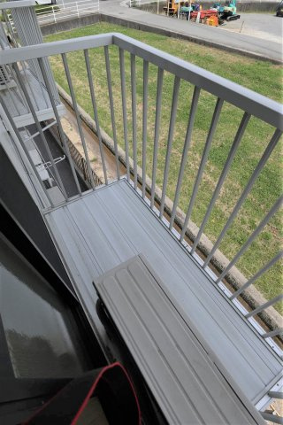 パークハウス　A棟のバルコニー