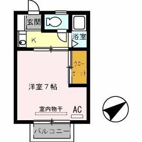 パークハウス　A棟の間取り