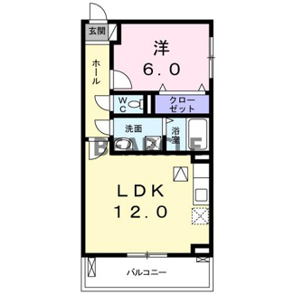 【間取り】 | ロゼ・クリスタⅡ