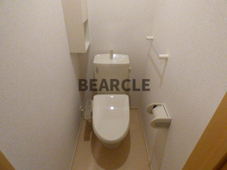 【トイレ】 | ロゼ・クリスタⅡ | 清潔感のあるトイレです