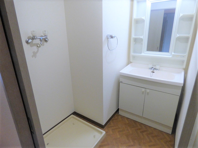 【洗面所】 | ステラコート山の手 | 脱衣スペースもあります