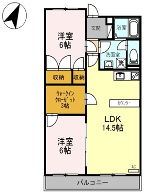 サンコミュニティの間取り