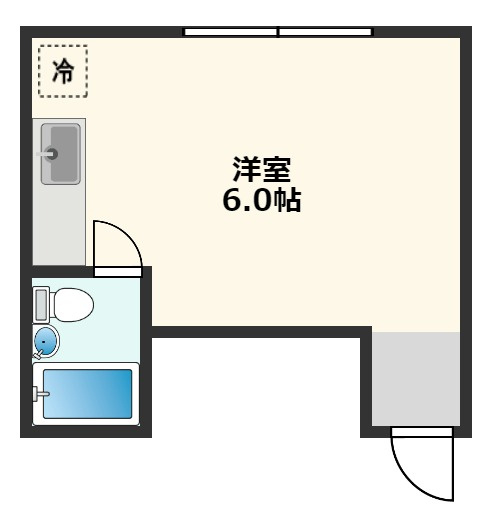 【間取り】 | メイヒル寿町