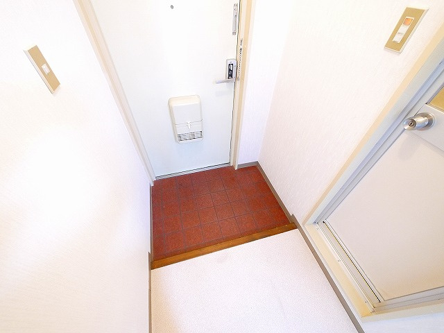 ミユキシティーマンションの玄関|ゆったりとした玄関です