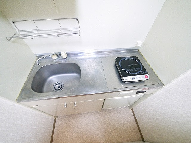 ミユキシティーマンションのキッチン|お料理しやすいキッチンです