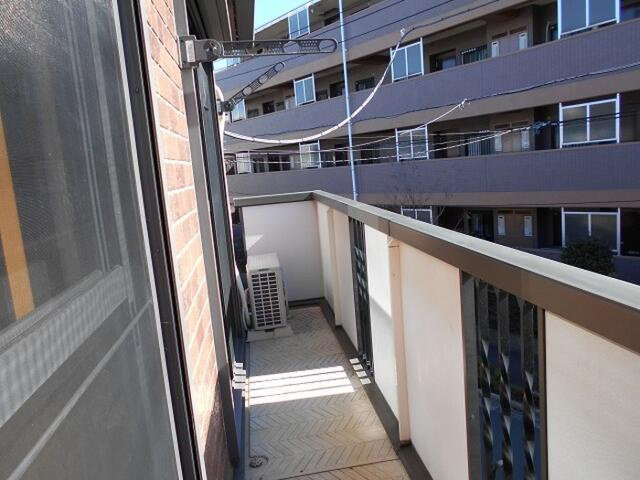 ハイム シンフォニア Bのバルコニー