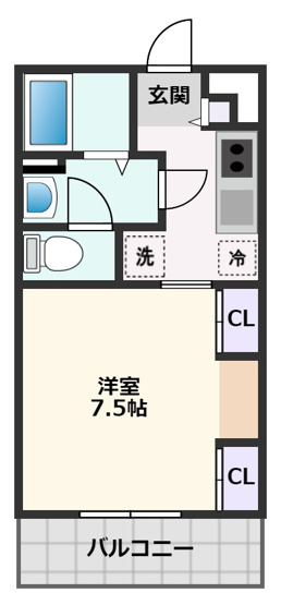 【間取り】 | リブリ・オズヴィーク